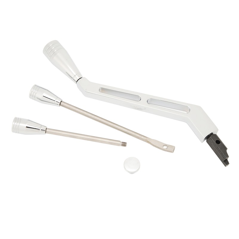 Shifter Lever Turn Signal Hazard Tilt Kit Polished Billet Stainless