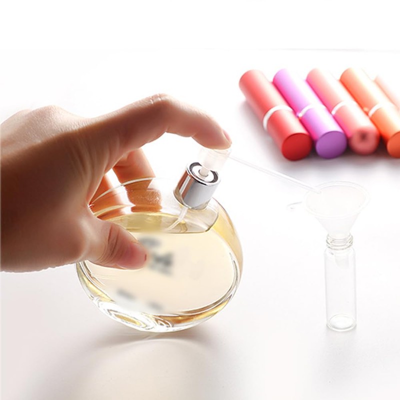 Arvintas 30 PCS Mini Perfume Refillable Bottle Pump Transfer Tool