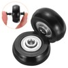 sourcing map Set of 2 Luggage Wheels Replacement 54 x