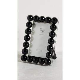 Tizo Design Women's Crystal Glass Ball Frame 4x6, Black, One Size