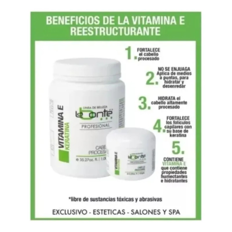 Vitamina E Keratina Labonté 1kg