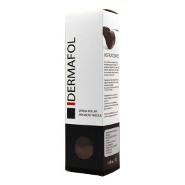 Dermaroller Barba Rodillo Dermafol 0.5mm Titanio Con Estuche
