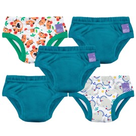 Bambino Mio, Boys Girls Reusable Potty Training Pants 5 Pack 2-3 Years