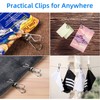 40 Pack Wire Clothes Pins Heavy Duty Outdoor, Stainless Steel