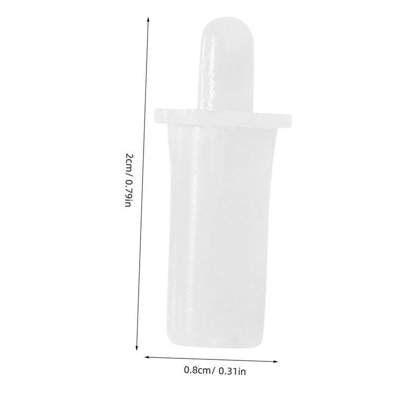 40pcs White Plastic Shutter Repair Pins Kit for Home Window