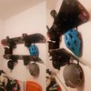 AUXPhome 2 Pack Motorcycle Helmet Hook Multi-Purpose Jacket Hanger Keys
