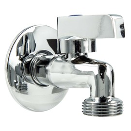 Ball Device Connection Valve Tap Outlet Valve Chrome-Plated