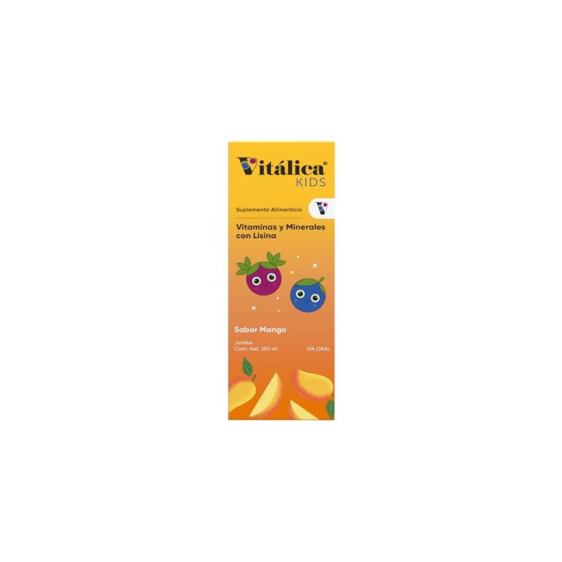 Bomuca Vitalica Kids 250ml Suplemento Alimenticio Vitamina Calcio Contribuye Sano