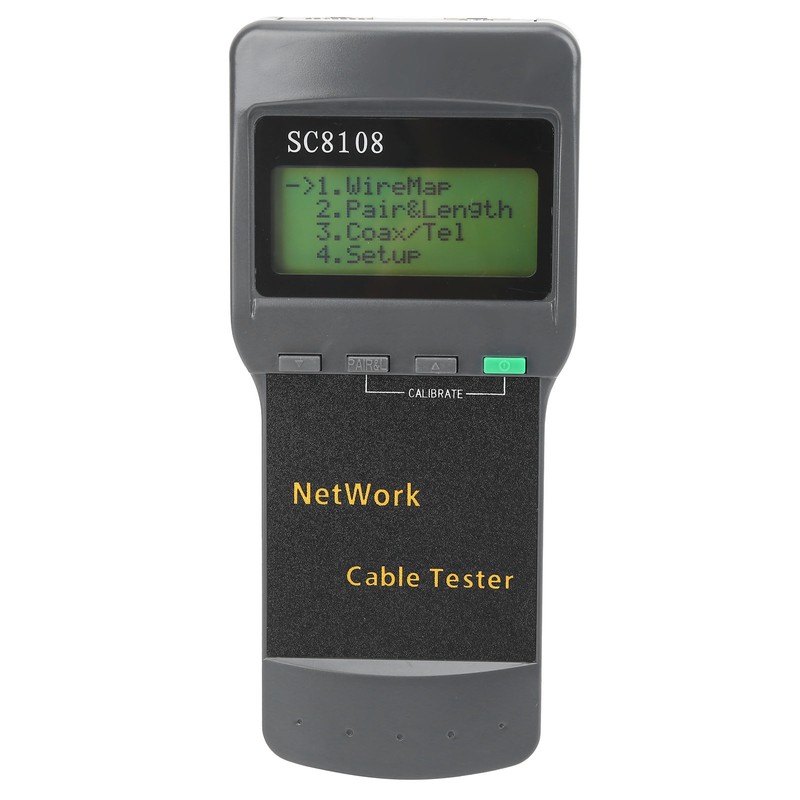 SC‑8108 Internet Cable Checker RJ45 Internet Continuity Tester for Telecommunication