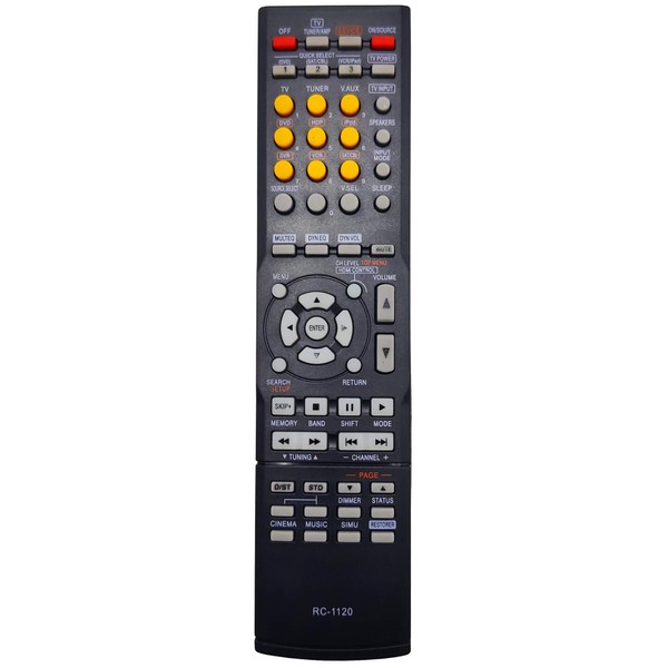 INTECHING RC-1120 AV Receiver Remote Control for Denon AVR-590, AVR-1610,