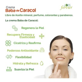 Crema Baba De Caracol Con Ácido Hialurónico 120g                                                                                                      