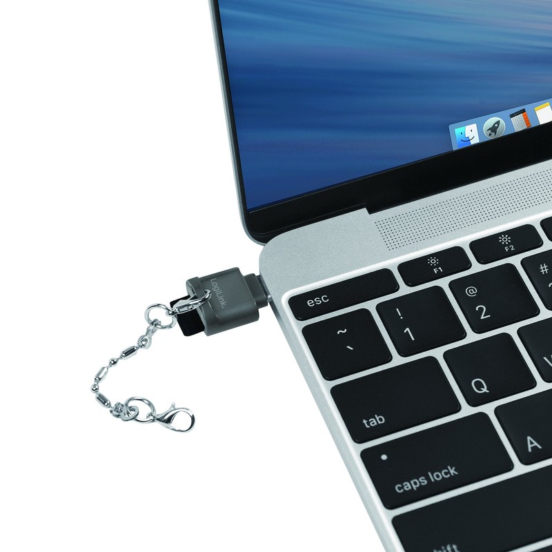 Logilink CR0039 °C to Micro SD Card Reader Keychain