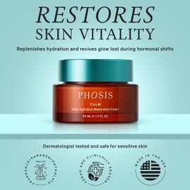 Phosis - Calm Deep Hydration Restorative Cream – Unrivaled Hydration for Perimenopausal and Menopausal Skin – 50ml