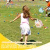 JIAWWAN Easter Egg Hunt Bags, Easter Bag Children, Pack of