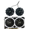 KIKIFAN 2pcs 87mm PLD09210S12HH 1660 Super GPU Fan for MSI