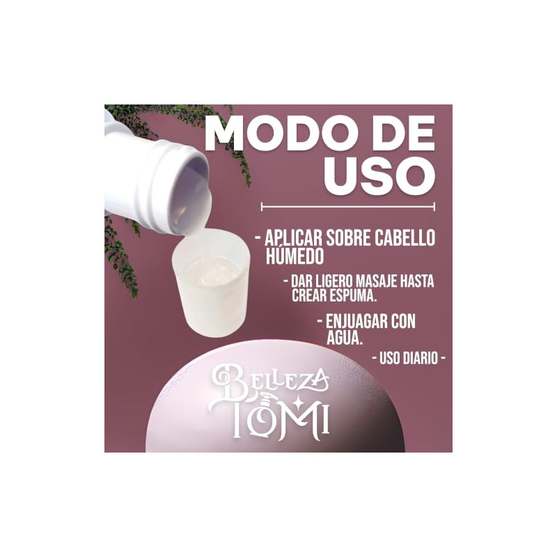 Keractive Curly Shampoo para Cabello Rizado, Control de Volumen, Efecto