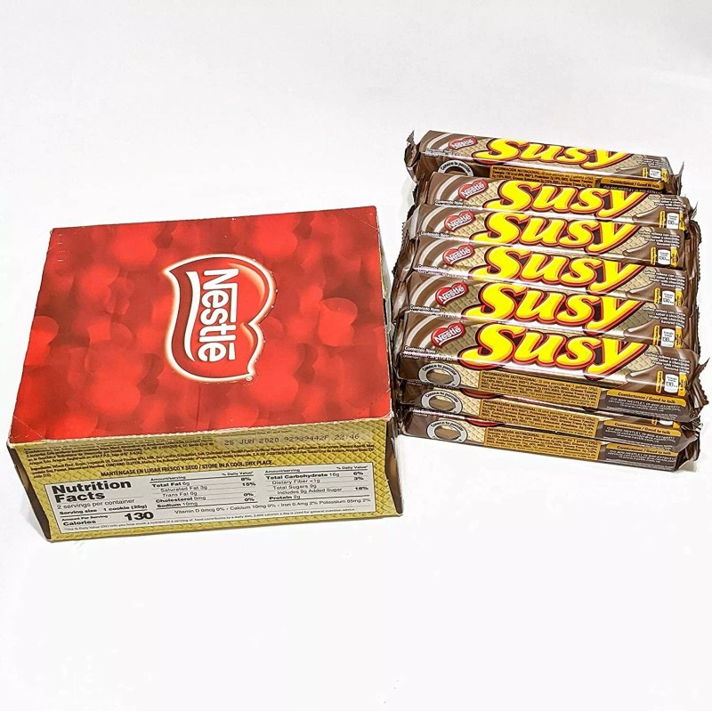 Nestle Susy Venezuela, Galleta Rellena con Crema de Chocolate 18