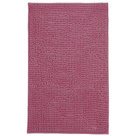 Brandsseller Modern Chenille Bath Mat Shower Mat Shaggy Style (50 x 80 cm, Purple)