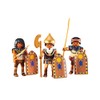 Playmobil - 6488 - 3 Soldats Egyptiens - Emballage Plastique,