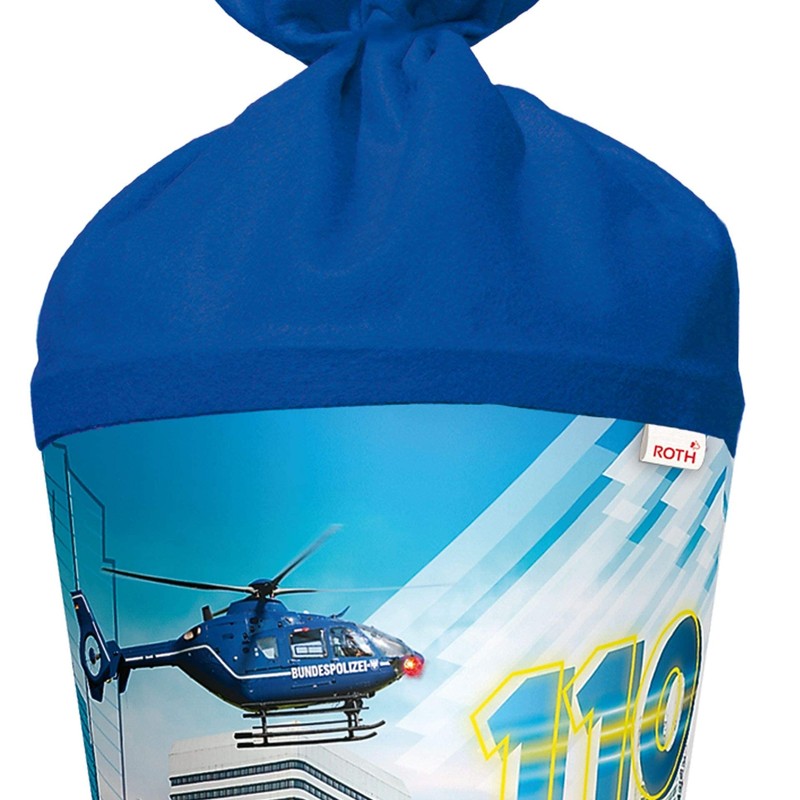 Roth Police School Cone Round Sound and Light 70 cm