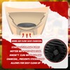 Gisafai 10.5 Inch Round Cast Iron Fire Grate BBQ High