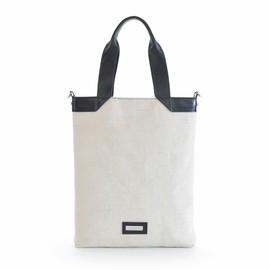 Balcos Women's Canvas 2-Way Casual Tote Bag, Black