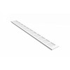 MS Beschläge RAL9016 Ventilation Grille 60 mm Wide Powder-Coated Aluminium