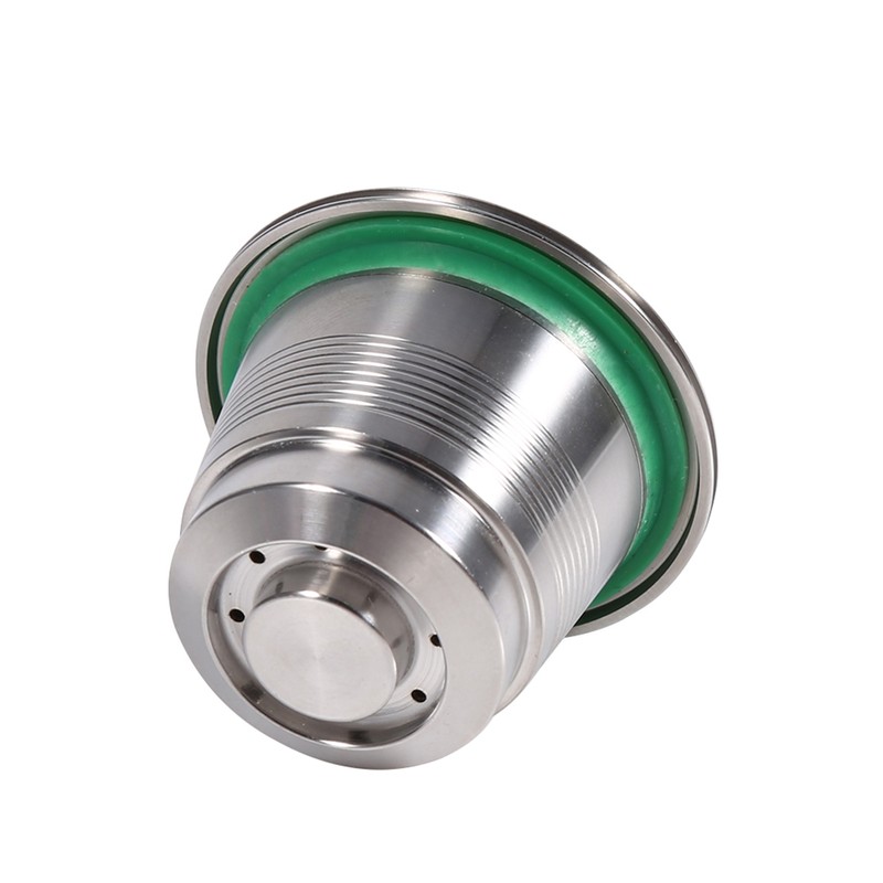 Stainless Steel Refillable Reusable Coffee Capsule for Nespresso Machine (Thread