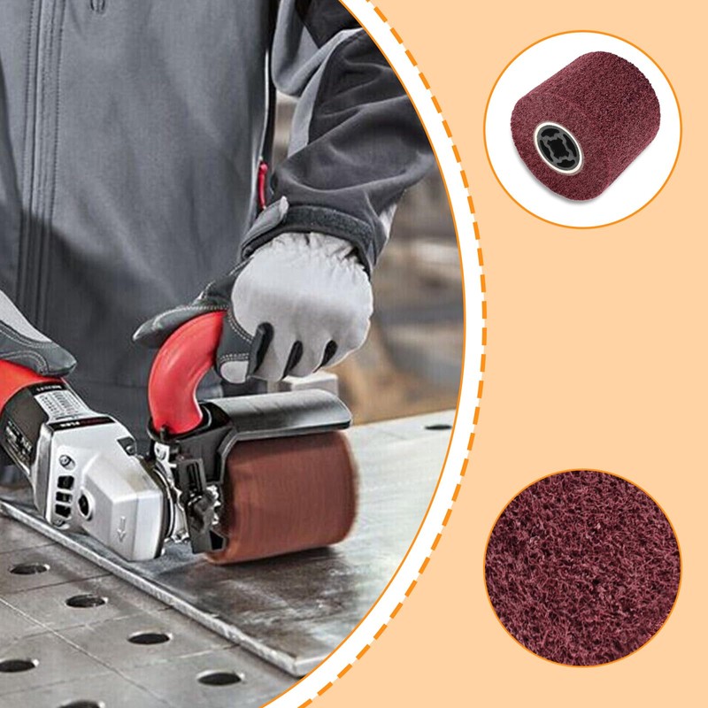 Nylon Brush: 120 Grit Sanding Brush Polishing Brush Sanding Roller
