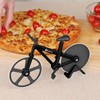 Asdirne Pizza Cutter, Bicycle Pizza Cutter Wheel with Non-Stick Stainless