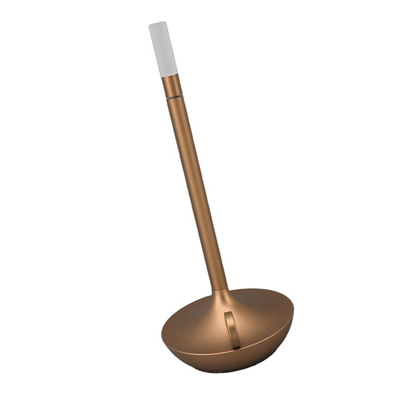 Cordless Table Lamp Innovative Candle Shape 3 Levels Brightness Dimmable