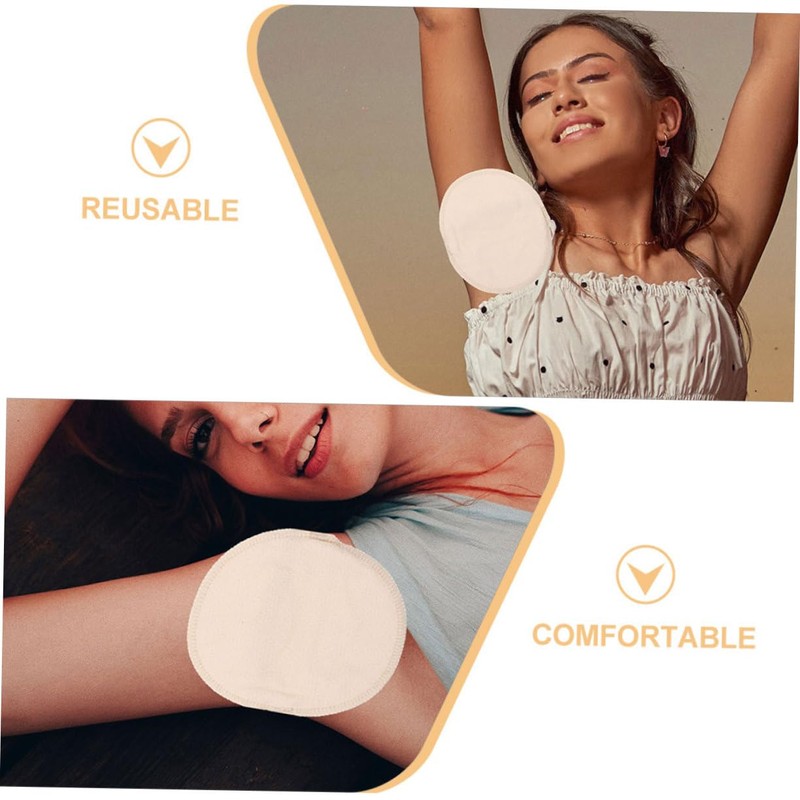 FOMIYES Sweat Absorber Underarm Pads 2 Pack for Women Men