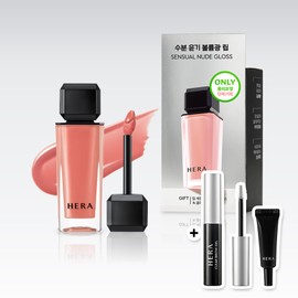 HERA Sensual Nude Gloss (15 Colors) - [SET] 421 Rosaline (+Lip Serum 2g+Brow Gel 3g)