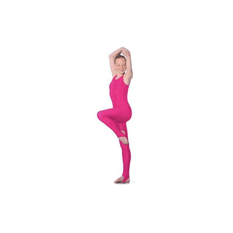 Roch Valley Women's L108 Sleeveless Catsuit, Raspberry, Age 5-6