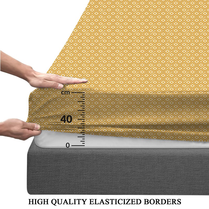Dekoro Fitted Sheet Extra Deep Pocket (40 cm) Hypoallergenic Double