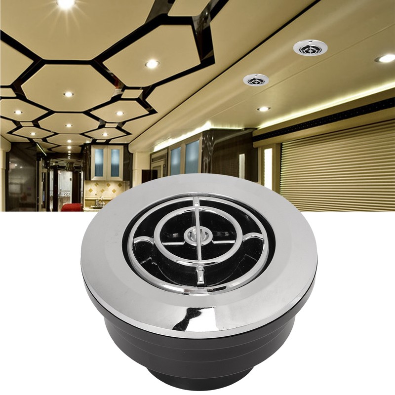 RV Air Outlet Vent Roof Round Air Conditioner Ventilation Deflector