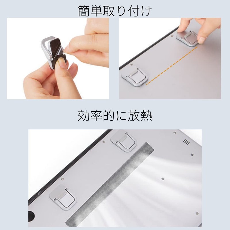 Laptop Stand, Foldable, Holder Stand, Heat Dissipation, Aluminum Alloy, Set