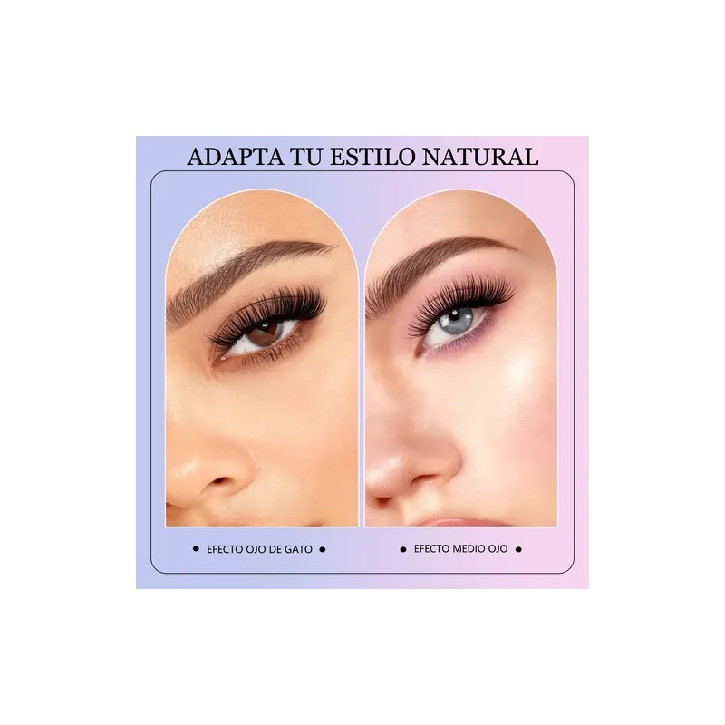 Extensiones De Pestañas Tukliee Diy Para Mujer Natural