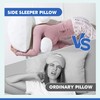 ROYALAY Side Sleeper Pillow with Arm Hole, Adjustable Shoulder Pillow