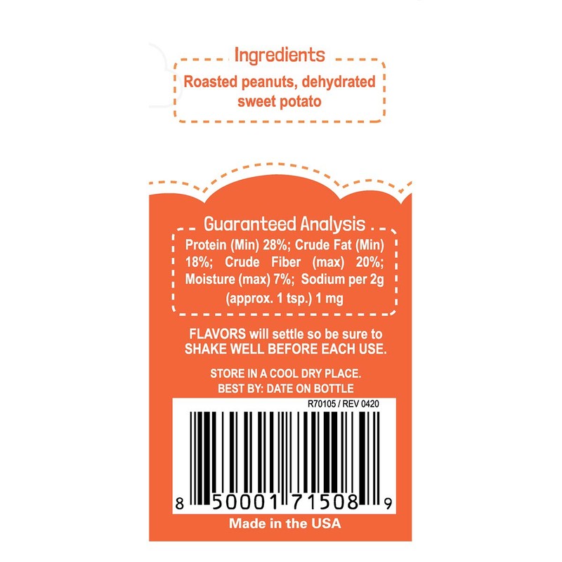 Flavors Food Topper for Dogs, Peanut Butter Recipe, 3.1-Ounce