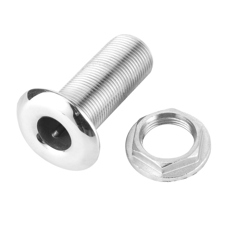 316 Stainless Steel Thru Hull Water Drain Hose Barb Hardware