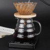 Tiardey Mini Digital Coffee Scales with Timer LED Hidden Screen