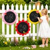 MotiMind 3 Pcs Outdoor Chalkboard for Kids, Sunflower Garden Decor