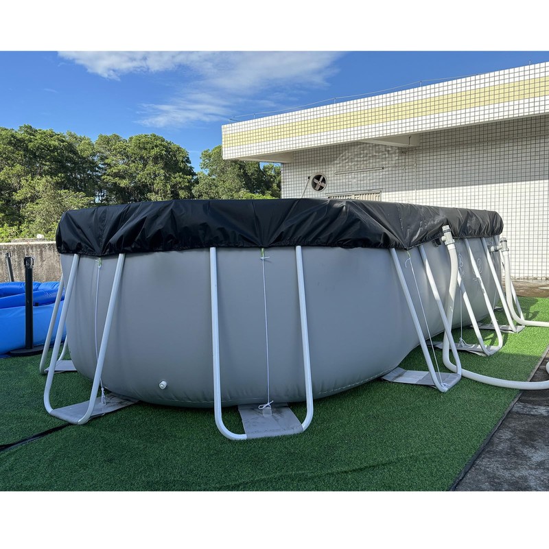 Oval Pool Cover 10 x 20 Ft for Above Ground