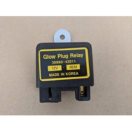 LS Mtron Relay Glow - 3 Terminal, 1W, Copper, Normally Open, Quick Connect, Red or Green, DIN Rail Mount, 10A, Tractor Relay