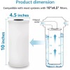AQUA CREST 5 Micron 10"x4.5" Whole House Replacement Water Filter