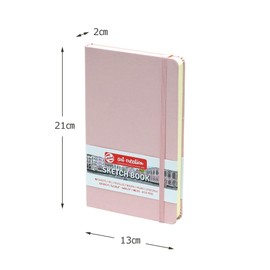 Talens Art Creation Sketchbook 80 Sheets 13 x 21 cm Pastel Pink