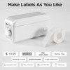 Kiperline Label Printer, Bluetooth Sticker Label Device Portable Label Printer