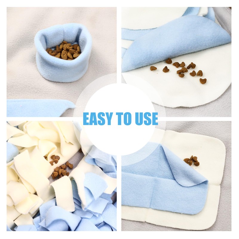 STELLAIRE CHERN Snuffle Mat for Small Large Dogs Nosework Feeding