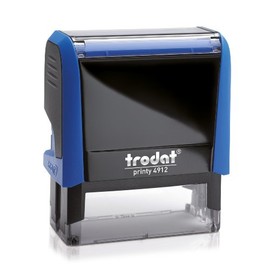 Trodat PRINTY 4913 azul, color del sello negro